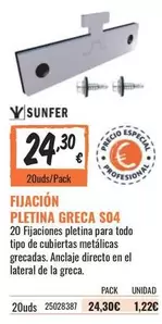 Oferta de Fijación por 24,3€ en Obramat