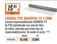 Oferta de PVC - Lamina Pvc Danopol Fv 1,2mm por 15,45€ en Obramat