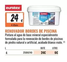 Oferta de Eurotex - Renovador Bordes De Piscina por 24€ en Obramat