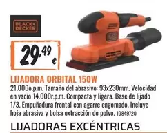 Oferta de Lijadora 150w por 29,49€ en Obramat
