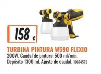 Oferta de Turbina Pintura W590 por 158€ en Obramat