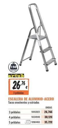 Oferta de Escaleera De Aluminio por 26,76€ en Obramat