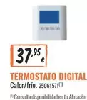 Oferta de Termostato Digital por 37,95€ en Obramat