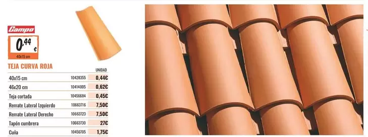 Oferta de Tela Celivre Rouge por 0,44€ en Obramat