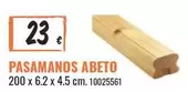 Oferta de Pasamanos Abeto por 23€ en Obramat