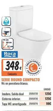 Oferta de Roca - serie Round Compacto por 348€ en Obramat