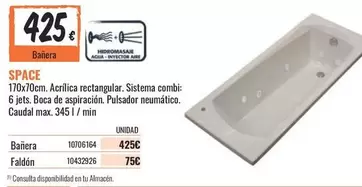 Oferta de Space - por 425€ en Obramat