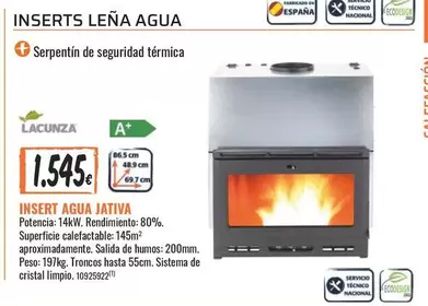 Oferta de Sistema - Insert Agua por 1,54€ en Obramat