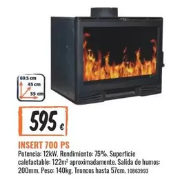 Oferta de Insert 700 Ps por 595€ en Obramat