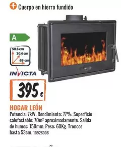 Oferta de Invicta - Hogar León por 395€ en Obramat