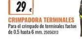 Oferta de Crimpadora Terminales por 29€ en Obramat
