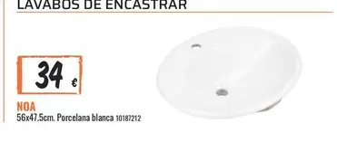 Oferta de Lavabos De Encastrar por 34€ en Obramat