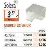 Oferta de Angulo Exterior por 3,37€ en Obramat