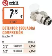 Oferta de Detentor Escuadra Compresion por 7,15€ en Obramat
