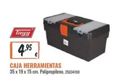 Oferta de Tayg - Caja Herramientas por 4,95€ en Obramat