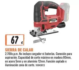 Oferta de Sierra De Calar por 67€ en Obramat