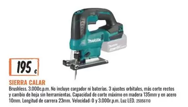 Oferta de Carrera - Sierra Calar por 195€ en Obramat