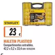 Oferta de Maletin Plastico por 23€ en Obramat