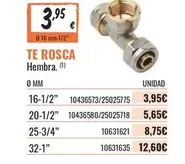 Oferta de Te Rosca por 3,95€ en Obramat