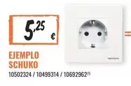 Oferta de Ejemplo Schuko por 5,25€ en Obramat