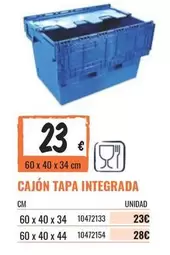 Oferta de Cajón Tapa Integrada por 23€ en Obramat