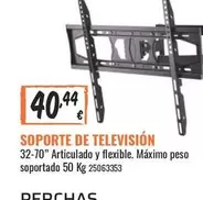 Oferta de Soporte De Televisión por 40,44€ en Obramat