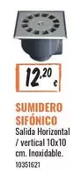 Oferta de Vertical - Sumidero Sifonico por 12,2€ en Obramat