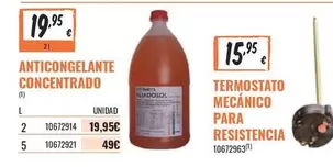 Oferta de Anticongelante por 19,95€ en Obramat