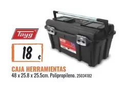 Oferta de Tayg - Caja Herramientas por 18€ en Obramat