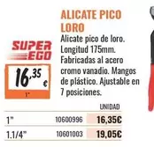 Oferta de Pico - Alicate por 16,35€ en Obramat