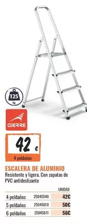 Oferta de PVC - Escaleria De Aluminio por 42€ en Obramat