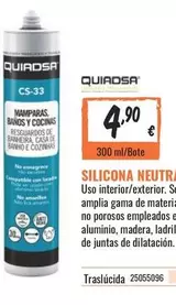Oferta de Silicona Neutro por 4,9€ en Obramat