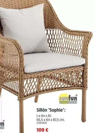 Oferta de Sillón 'Sophie'      por 109€ en BAUHAUS