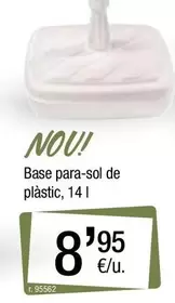 Oferta de Base Para-sol De Plastic por 8,95€ en BonpreuEsclat