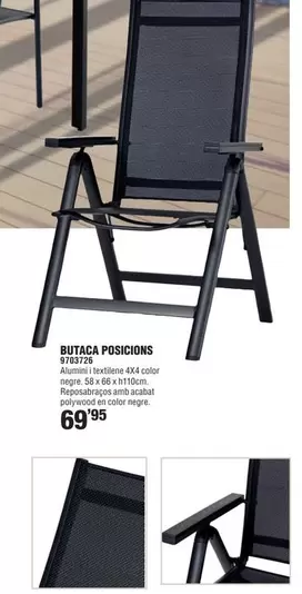 Oferta de Butaca Posicions por 69,95€ en Optimus