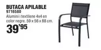 Oferta de Butaca Apilable por 39,95€ en Optimus