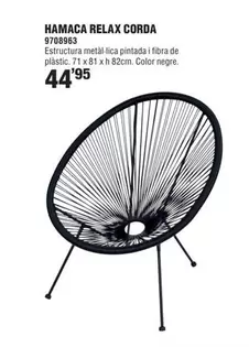 Oferta de Hamaca Relax Corda por 44,95€ en Optimus