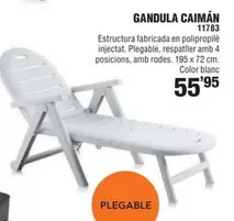 Oferta de Gandula Caimán 11783 por 55,95€ en Optimus