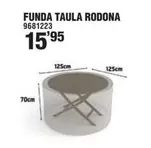 Oferta de Funda Taula Rodona por 15,95€ en Optimus
