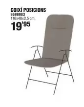Oferta de Coixi Posicions  por 19,95€ en Optimus