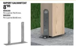 Oferta de Suport Galvanitzat por 8,95€ en Optimus