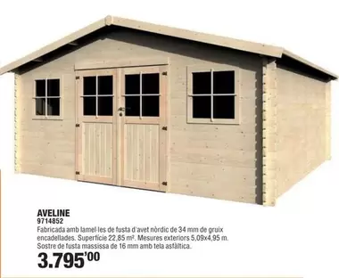 Oferta de Aveline 9719862 por 3795€ en Optimus