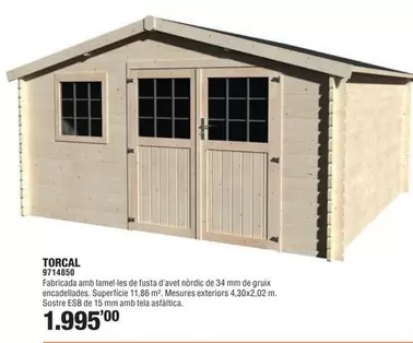 Oferta de Torcal 971480 por 1995€ en Optimus