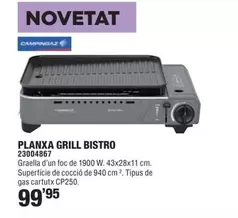 Oferta de Campingaz - Planxa Grill Bistro por 99,95€ en Optimus