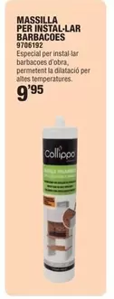 Oferta de Calippo - Masilla Per Instal-Lar Barbacoces por 9,95€ en Optimus