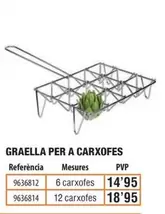 Oferta de Graella Per A Carxofes por 14,95€ en Optimus