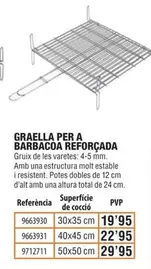 Oferta de Total - Graella Per A Barbacoa Reforçada por 19,95€ en Optimus