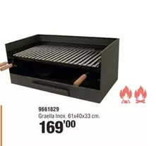 Oferta de Calaixos Amb Graella Per A Barbacoa por 169€ en Optimus