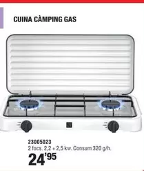 Oferta de Cuina Camping Gas por 24,95€ en Optimus
