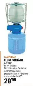 Oferta de Campingaz - Llum Portatil por 29,95€ en Optimus